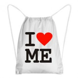 Рюкзак-мешок I love ME - PrintSalon