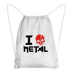 Рюкзак-мешок I love metal