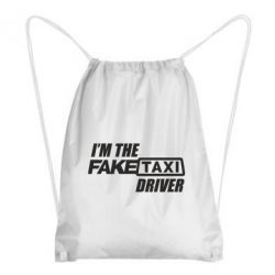 Рюкзак-мішок I'm the Fake Taxi Driver - PrintSalon
