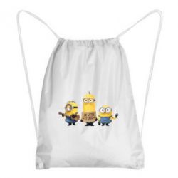 Рюкзак-мешок I'm with stupid - PrintSalon