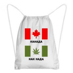Рюкзак-мішок Канада Як треба - PrintSalon