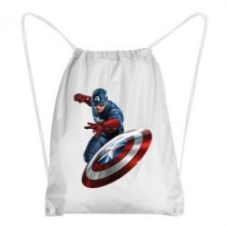 Рюкзак-мешок Капитан Америка - PrintSalon