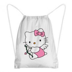 Рюкзак-мешок Kitty амурчик - PrintSalon