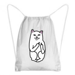 Рюкзак-мешок Кот с факом - PrintSalon