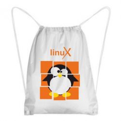 Рюкзак-мішок Linux pinguine - PrintSalon