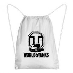 Рюкзак-мішок Логотип World Of Tanks-PrintSalon Рюкзак-мішок Логотип World Of Tanks