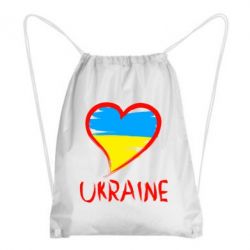 Рюкзак-мешок Love Ukraine - PrintSalon