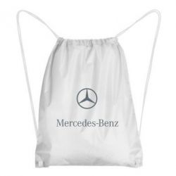 Рюкзак-мешок Mercedes Benz logo - PrintSalon