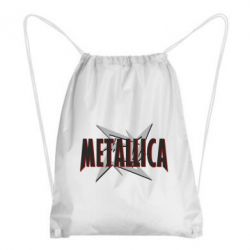 Рюкзак-мешок Metallica Logo - PrintSalon