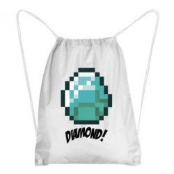 Рюкзак-мішок Minecraft Diamond! - PrintSalon