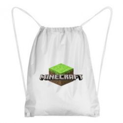 Рюкзак-мешок Minecraft Land - PrintSalon