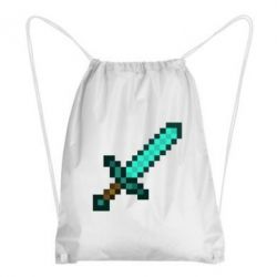 Рюкзак-мешок Minecraft меч - PrintSalon