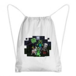Рюкзак-мешок Minecraft Party - PrintSalon
