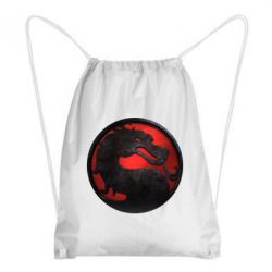 Рюкзак-мішок Mortal Kombat Logo - PrintSalon