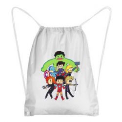 Рюкзак-мешок Мститети в сборе - PrintSalon