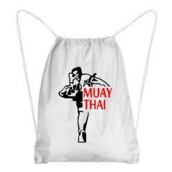 Рюкзак-мешок Muay Thai kick-PrintSalon Рюкзак-мешок Muay Thai kick