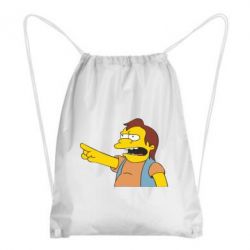 Рюкзак-мешок Нельсон Симпсон - PrintSalon