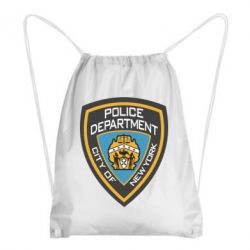 Рюкзак-мешок New York Police Department - PrintSalon