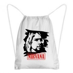 Рюкзак-мешок Nirvana Kurt Cobian - PrintSalon