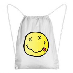 Рюкзак-мішок Nirvana Logo 3D - PrintSalon