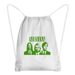 Рюкзак-мешок Nirvana (Нирвана) - PrintSalon