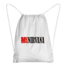 Рюкзак-мешок Nirvana смайл - PrintSalon