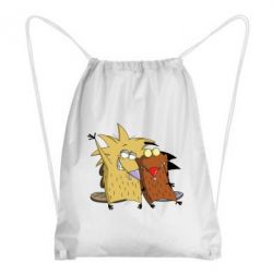 Рюкзак-мешок Норберт и Деггет - PrintSalon