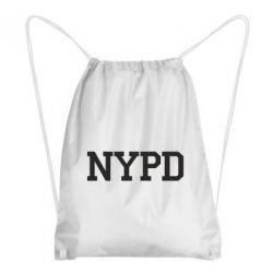 Рюкзак-мешок NYPD - PrintSalon