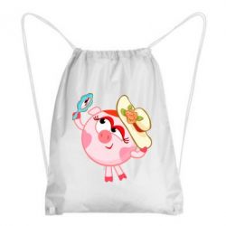 Рюкзак-мешок Нюша в шляпке - PrintSalon