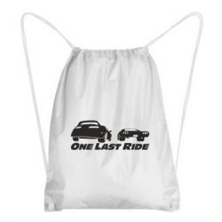 Рюкзак-мешок One last ride - PrintSalon