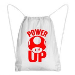 Рюкзак-мішок Power Up Маріо гриб - PrintSalon
