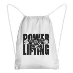 Рюкзак-мешок Powerlifting logo - PrintSalon