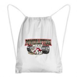 Рюкзак-мешок Powerlifting Meet - PrintSalon