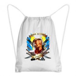 Рюкзак-мешок Прислів'я "рабів до раю не пускають" - PrintSalon