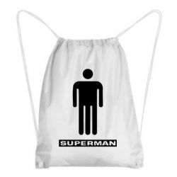Рюкзак-мешок Sex superman - PrintSalon