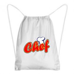 Рюкзак-мешок Шеф-повар - PrintSalon
