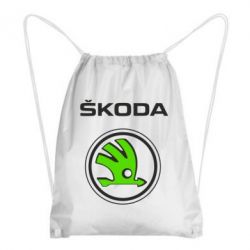 Рюкзак-мешок Skoda Bird - PrintSalon