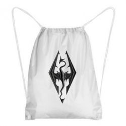 Рюкзак-мішок Skyrim Logo 3D - PrintSalon