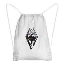 Рюкзак-мішок Skyrim Logo - PrintSalon