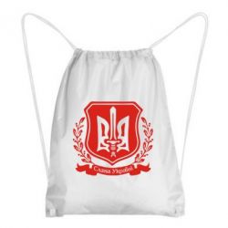Рюкзак-мішок Слава Україні (вінок) - PrintSalon
