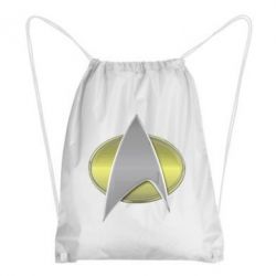 Рюкзак-мешок Star Trek Gold Logo - PrintSalon
