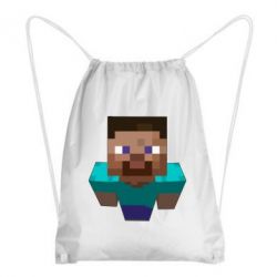 Рюкзак-мешок Steve from Minecraft - PrintSalon