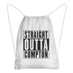 Рюкзак-мешок Straight outta compton - PrintSalon