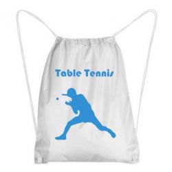 Рюкзак-мішок Table Tennis Logo - PrintSalon