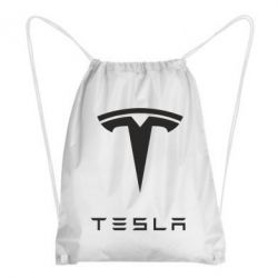 Рюкзак-мешок Tesla Logo - PrintSalon
