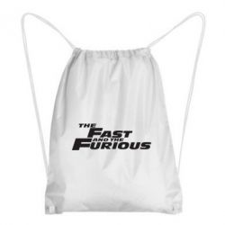 Рюкзак-мішок The Fast and the Furious - PrintSalon
