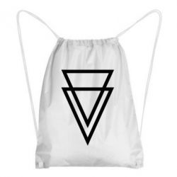 Рюкзак-мешок Triangles - PrintSalon