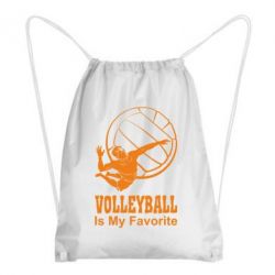 Рюкзак-мешок Волейбол Is my favorite