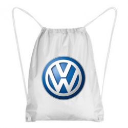 Рюкзак-мешок Volkswagen 3D Logo - PrintSalon
