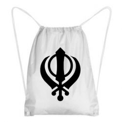 Рюкзак-мешок White Khanda - PrintSalon